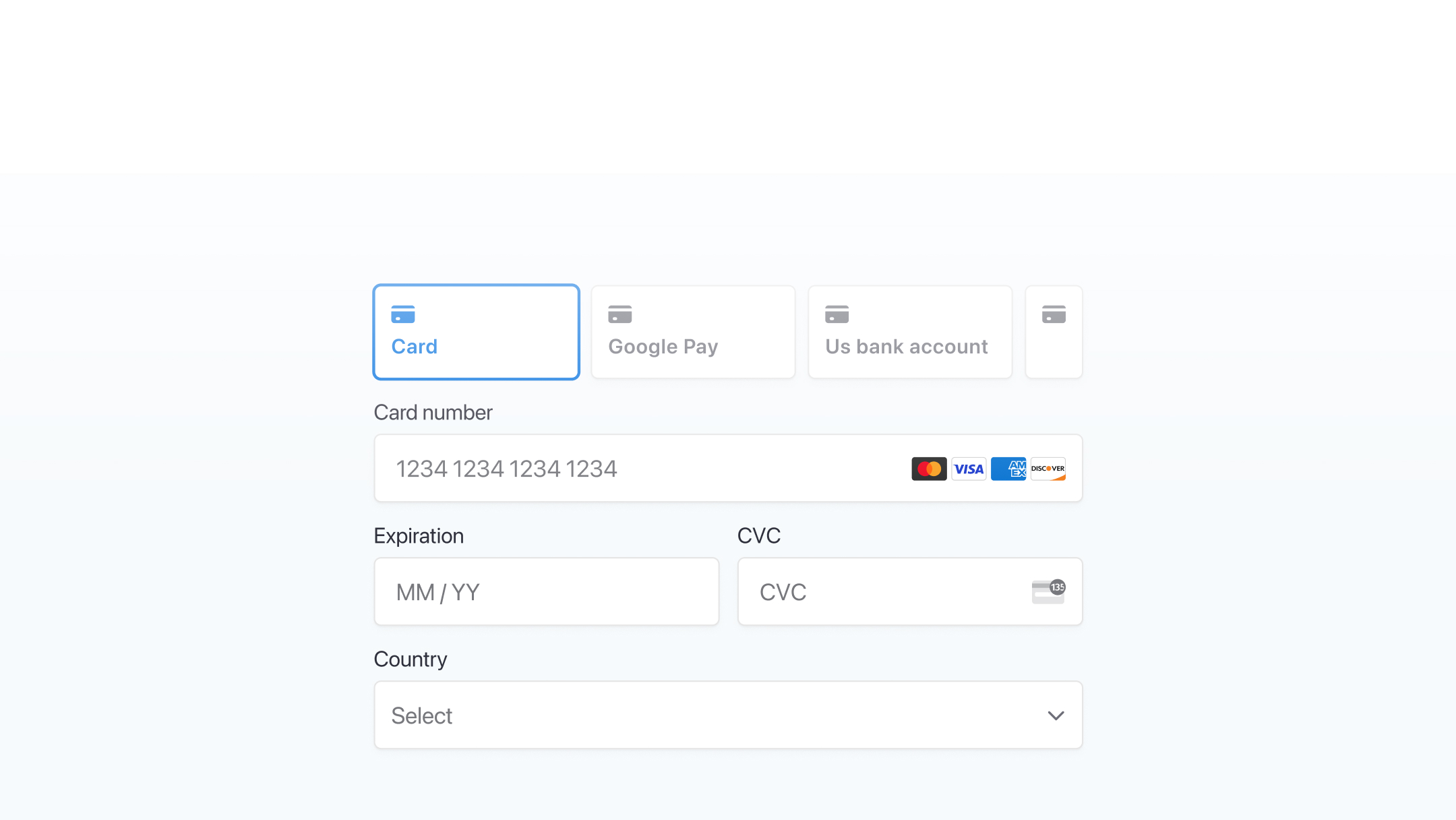 Stripe Payment Elements Prototype hero cover.